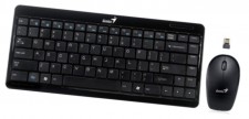 Клавиатура + мышь Genius SlimStar I8150 черный USB Беспроводная 2.4Ghz тонкая