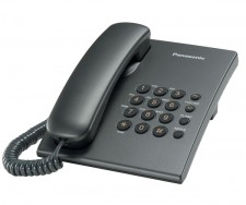 KX-TS2350RUB черный (PANASONIC) п/т, телефон