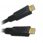 Кабель HDMI-HDMI VCom, 15м, v1.4, 1080p, 24K Gold разъемы, черный, блистер