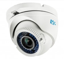 Видеокамера RVi-125C цветная купольная