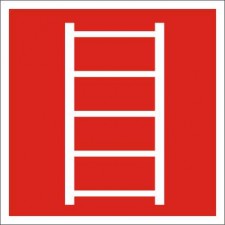 Знак-Плёнка (F-03) Пожарная лестница