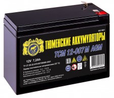 Аккумулятор ТСМ 12-007М
